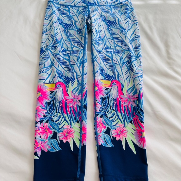 Lilly Pulitzer LETS MANGO JOLENE LEGGINGS XS - Picture 2 of 9